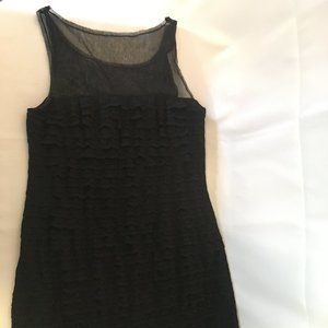 BCBG Max Azria Black Lace Dress Size 6